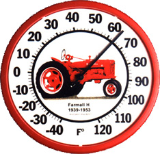 Farmall H Tractor Thermometer