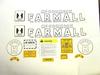 Farmall Super H Decal Set