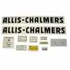 Allis Chalmers IB IB Decal Set, Black Even Letters, Mylar