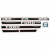 Ford 2610 Ford Decal Set, 2610 II 1986-later, Vinyl