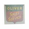 Oliver 70 Oliver Decal Set, Sales\Service, 4 inch, Vinyl