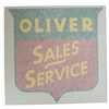 Oliver 1650 Oliver Decal Set, Sales\Service, 8 inch, Vinyl