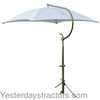 Farmall H Tractor Umbrella with Frame & Mounting Bracket - White