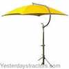 John Deere AI Tractor Umbrella with Frame & Mounting Bracket - Yellow