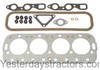 photo of Upper gasket set with head gasket. For C123 CID gas 4 cylinder engine on tractors: Super A-1 and AV-1 serial number 310300 and up, Super C~ 100 and 200. For 400, 450, M, MD, MDV, MV, Super M, Super MD, Super MTA, Super W6, Super WD6, W400, W450, W6TA.