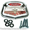 photo of This new Emblem is used on 1962-1964 Ford 6000 Commander as a front grill or steering wheel Emblem. Replaces: C0NN16600A, C5NN3A515A. Includes mounting hardware.