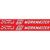 photo of This is a Mylar decal set for the Ford 661 Workmaster tractor.