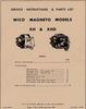 Farmall TD6 Magneto, Wico XH and XHD, Service and Parts Manual