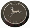 John Deere 2520 Steering Wheel Cap, Black Face