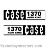 photo of For 1370. Hood Only Decal Set.