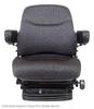 Ford 9N Seat, Air Suspension, Black Leatherette, Universal