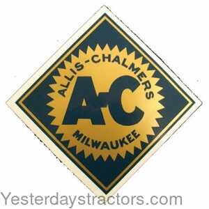 Allis Chalmers WC Decal 100147