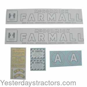 100905 International McCormick Farmall Decal Set 100905