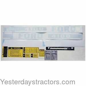 Ford 4100 Ford Decal Set 102010