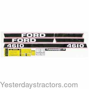 Ford 4610 Ford Decal Set 102035