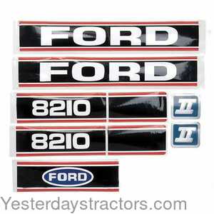 Ford 8210 Ford Decal Set 102046