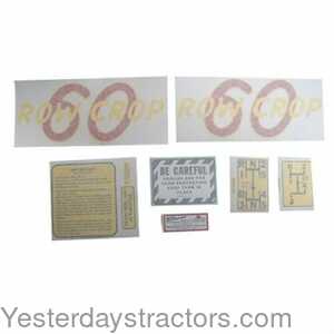 102799 Tractor Decal Set 102799