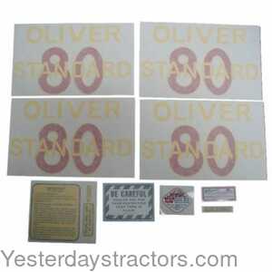 102804 Tractor Decal Set 102804