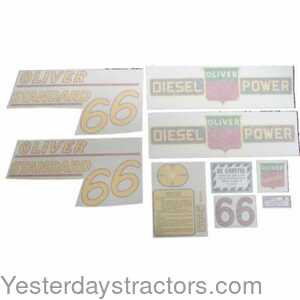 102812 Tractor Decal Set 102812