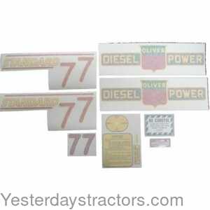 102821 Tractor Decal Set 102821