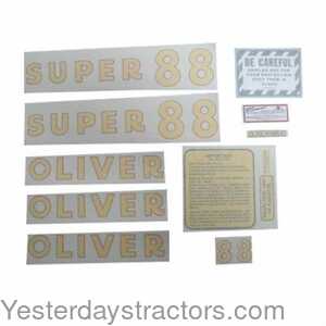 102840 Oliver Super 88 Decal Set 102840