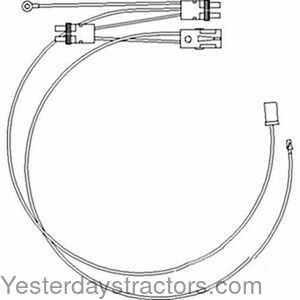 John Deere 4440 Pressure Switch Wiring Harness 125653