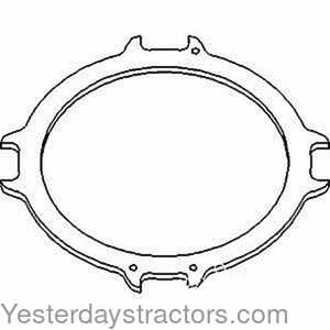 John Deere 8320 Seperator Reverse Brake Plate 127113
