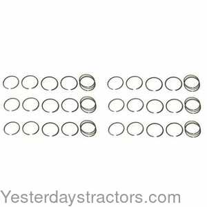 Allis Chalmers WD45 Piston Ring Set - 3.500 inch Overbore - 6 Cylinder 128900