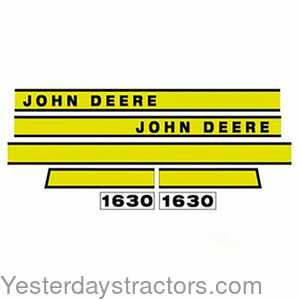 John Deere 1630 1630 Hood Decal 164856
