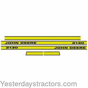 John Deere 2130 Tractor Decal Set 164890