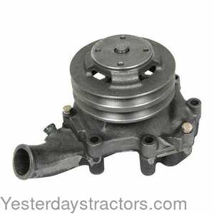 Ford 3610 Water Pump with Backing Plate and Double Groove Pulley 169000