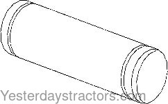 Massey Ferguson 150 Differential Pinion Shaft 1868115M1