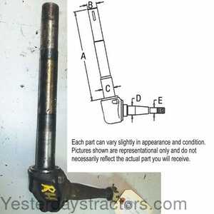 Ford 3600 Spindle - Right Hand 400624