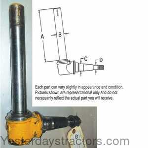 John Deere 820 Spindle - Left Hand and Right Hand 402212