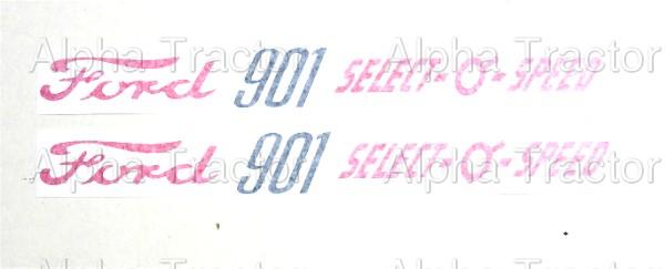 Ford 901 Decal Set R4133