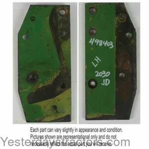John Deere 2750 Sway Block Support Plate - Left Hand 498403