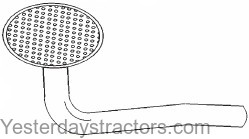 743057M91 Pick-Up Tube and Strainer 743057M91