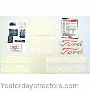 Ford 651 Decal Set DEC445
