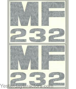 MF232 Decal Set MF232