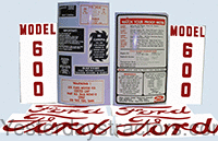Ford 661 Decal Set R4666