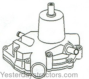 John Deere 624G Water Pump RE16657-R