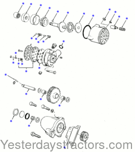 Ford 231 Hydraulic Pump Repair Kit S65428